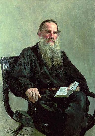 Portrait of Leo Tolstoy, Ilya Repin